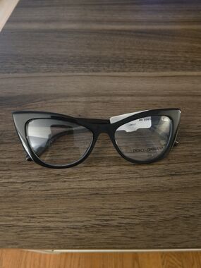 Dolce & Gabbana Women's Black Cat-Eye Glasses